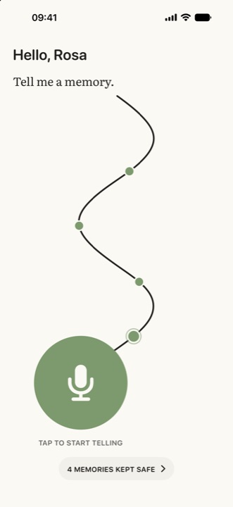 Home: one big record button on the thread of life